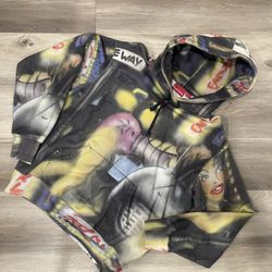 Supreme " lady pink " Hoodie size medium 