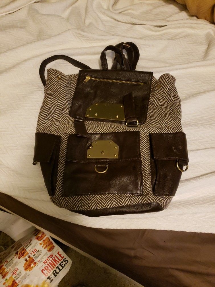 Fashion Ladies  Backpack Purse 