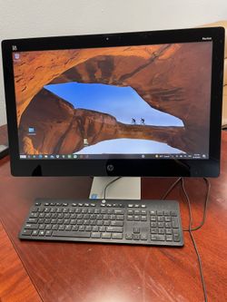 ALL IN ONE HP, 3.20GHz SPEED, 6GB, TOUCHSCREEN DESKTOP COMPUTER 