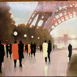 Paris Canvas 32x24x2
