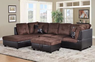 Sectional And Ottoman
