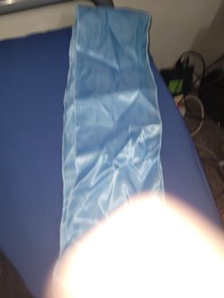 25 blue chair sashes