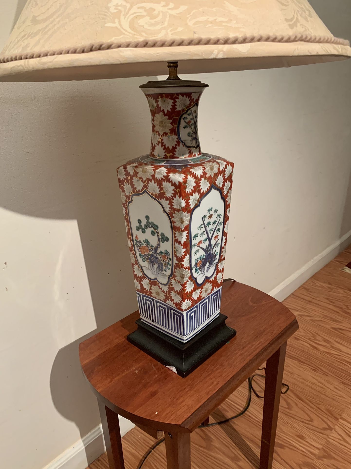Vintage Porcelain Lamp