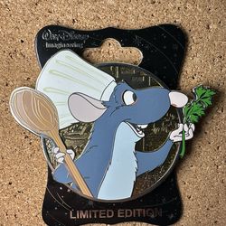 D23 2022 Disney WDI MOG Profile Ratatouille Remy LE Limited Edition 300 Pin