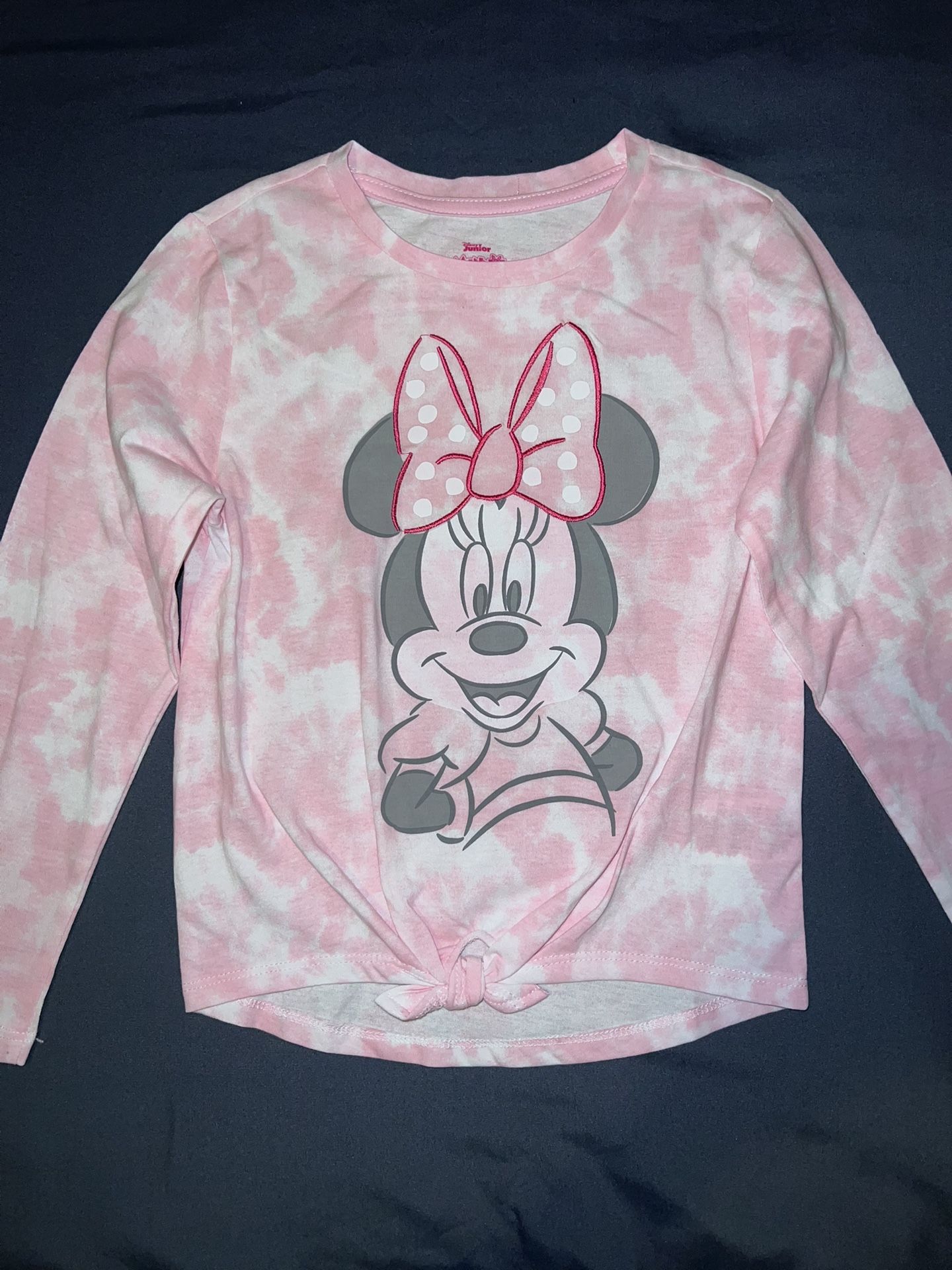 Minnie Mouse Long Sleeve Tie Dye Tee