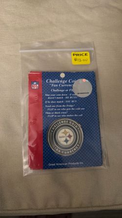 NFL Pittsburgh Steelers Challenge Coin Fan Currency Great American Products
