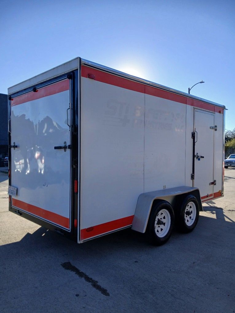 CARSON 7X14 RACER DELUXE ENCLOSED TRAILER for Sale in Los Angeles, CA ...