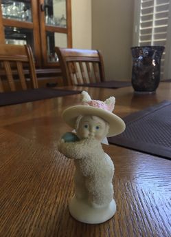 Snow babies Easter figurine