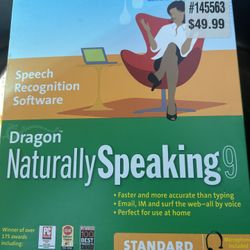 Speech recognition Software 