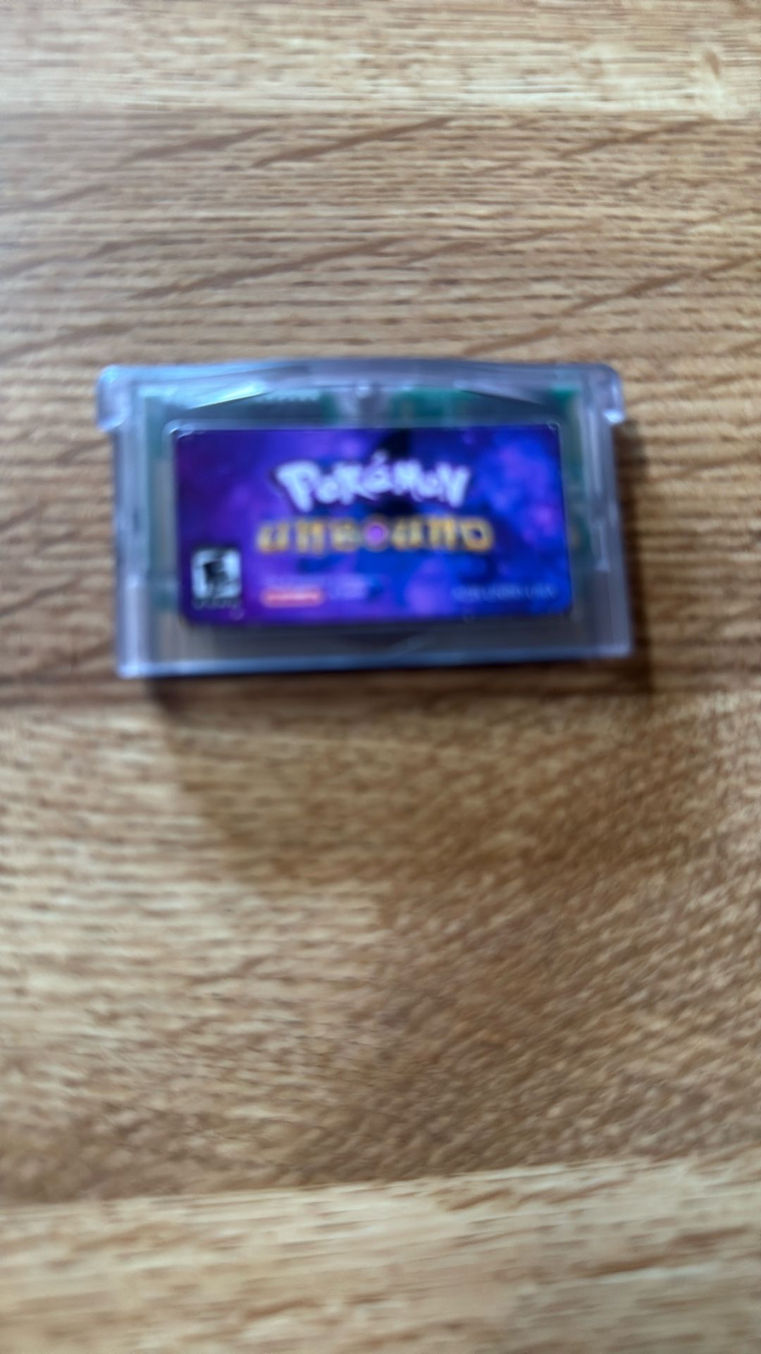 Pokemon Unbound GBA Game - Clear Blue (Nintendo Game Boy Advance)TESTED