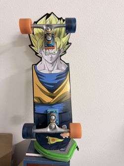 Primitive Dragon Ball Z Goku Long Board Skateboard