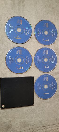 5-disc audio book set of Your Best Life Now by Joel Osteen.