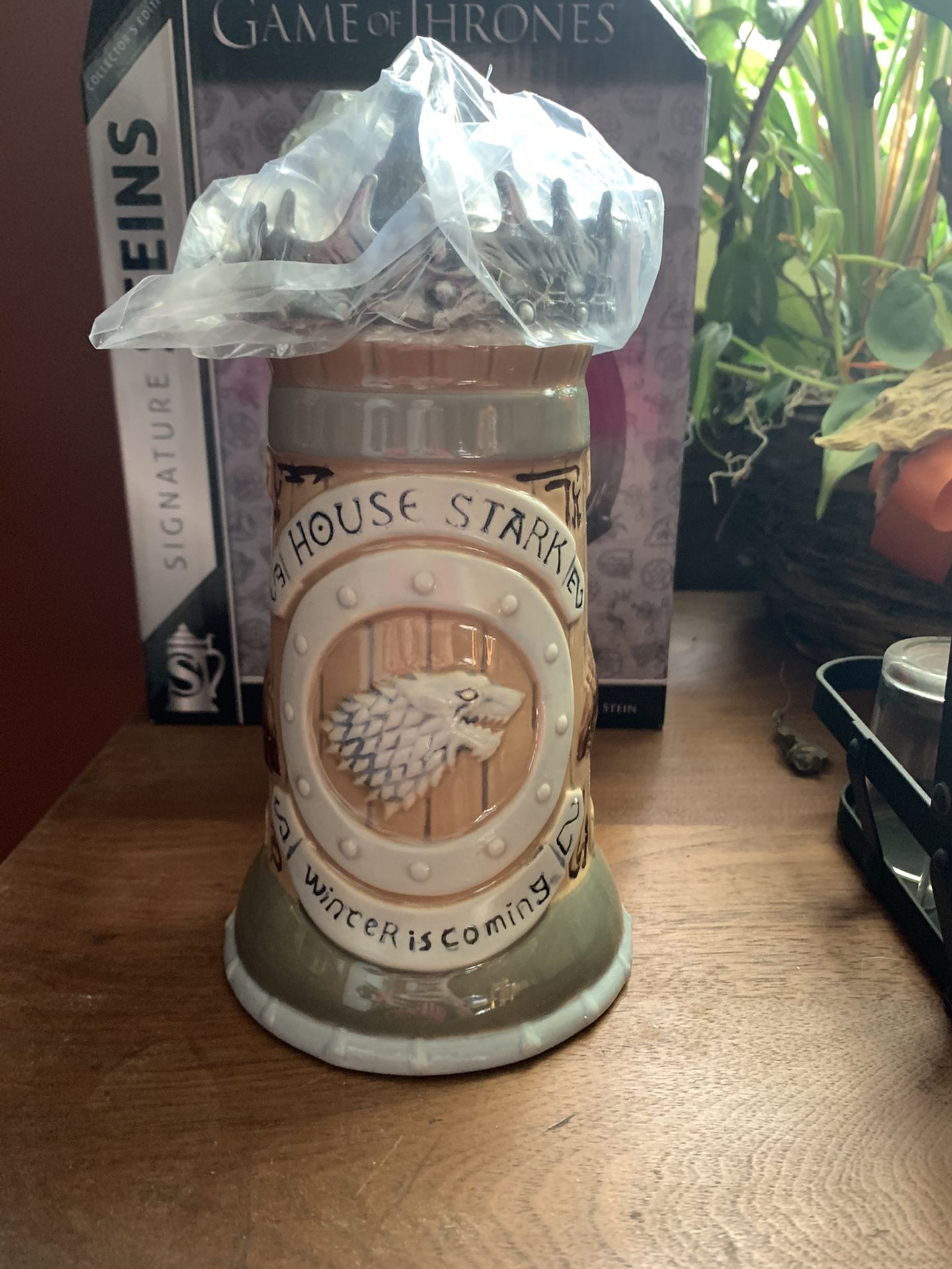 Game Of Thrones House Stark Beer Stein