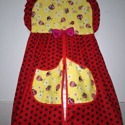 Lady Bug Hanging Diaper Stacker 