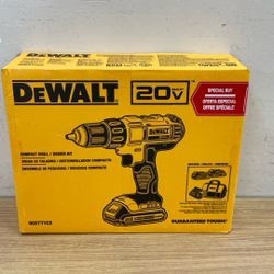 DEWALT DCD771C2 COMPACT DRILL / DRIVER KIT.