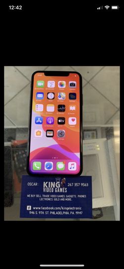 iPhone X 64gb unlock used