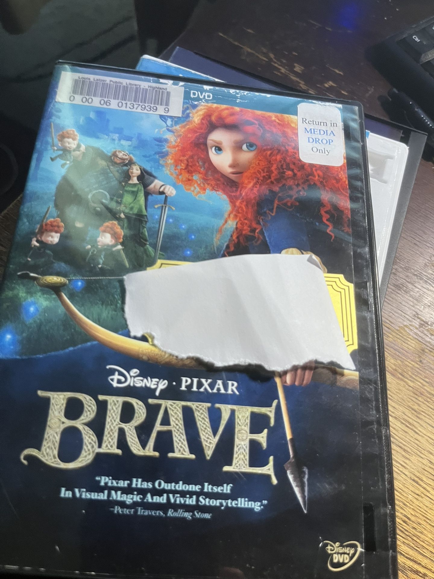 Disney - Pixar - Brave Dvd
