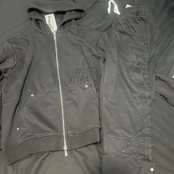 Brand New GodSpeed V2 Black on Black sweatsuit Size M