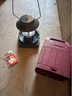 Coleman Propane Lamp