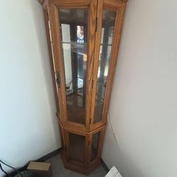 Curial Cabinet With Shelves 