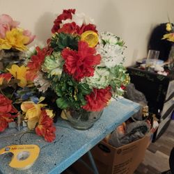 Fake Flower Arrangements 