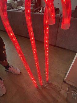 Set Of 3 Large Candy Canes