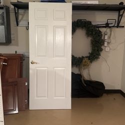 White Inside Door 