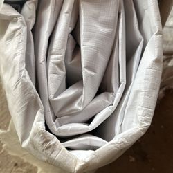 Lona Grande Blanca De 30x40 Pies  / Bigger Tarp White 