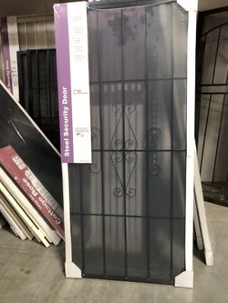 36”x80” security screen door (all sizes)