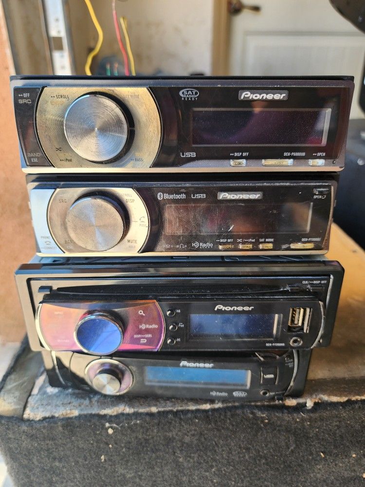 Pioneer Old School Stereos
