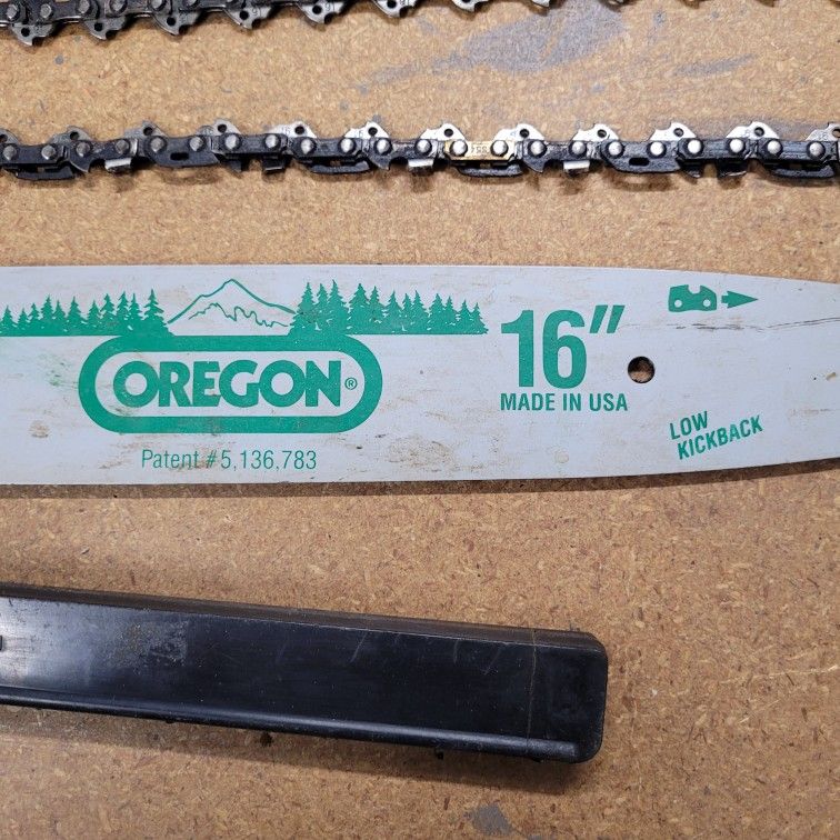 Chain Saw Bar and Chain