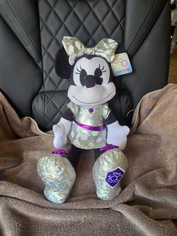 Disney 100 Years of Wonder Minnie Mouse Large Plush Stuffed Animal - New 2023