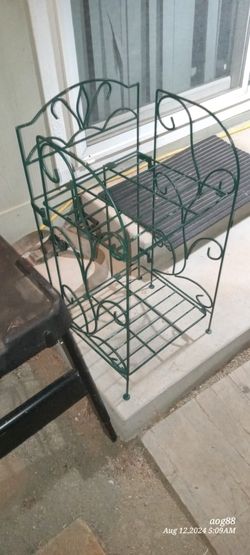 Folding Metal Shelf Display