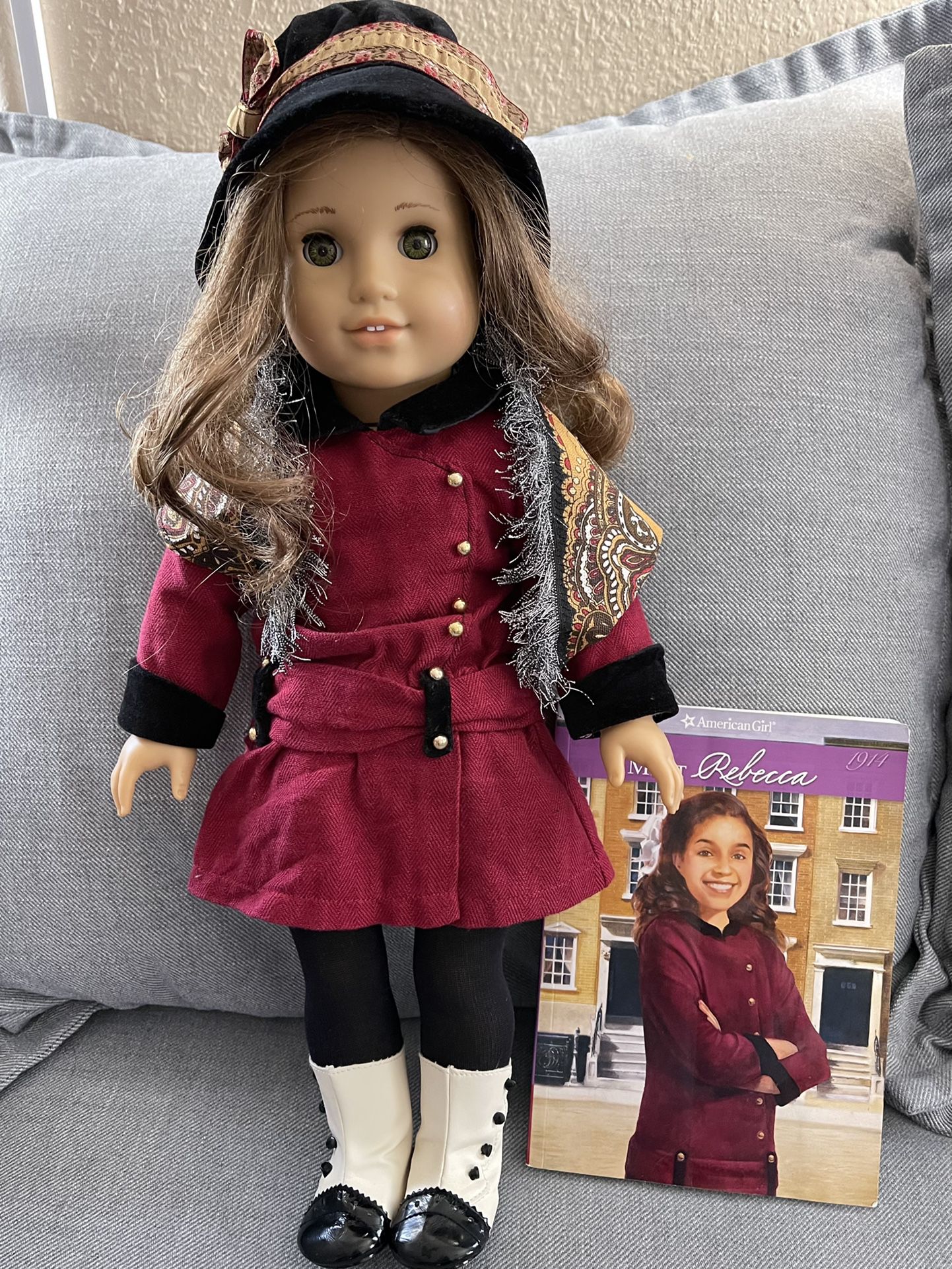 American Girl Doll Rebecca Rubin W/ Book