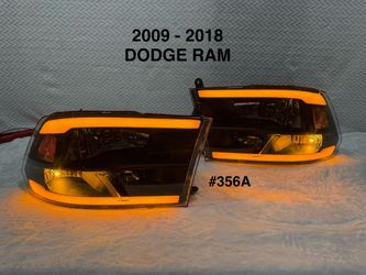 2009 To 2018 Dodge Ram 1500 /2500 / 3500 Start Up Animation & Sequential Switchbacks Headlights