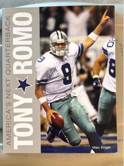 Like-New America’s Next Quarterback Tony Romo Cowboys Photo Book