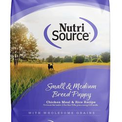 Nutrisource Puppy Food - Chicken Meal 26lb