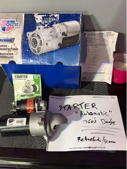 Refurbished starter 1960’s  dodge