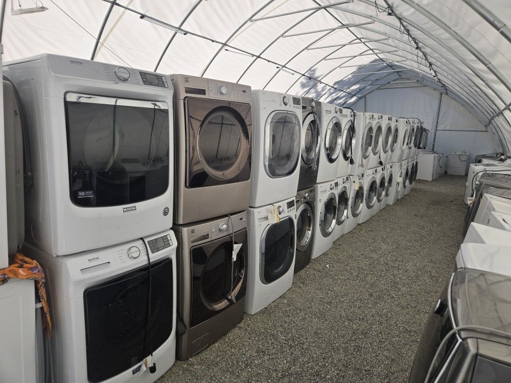 Selection Of Washer And Dryer Sets Available