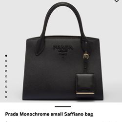 Prada Monochrome small Saffiano bag