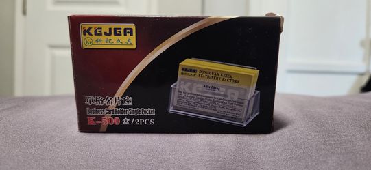 Business Card Holders 2pk