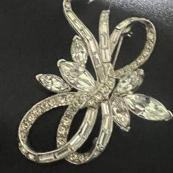Vintage Art Deco Marked PELL Pin Brooch