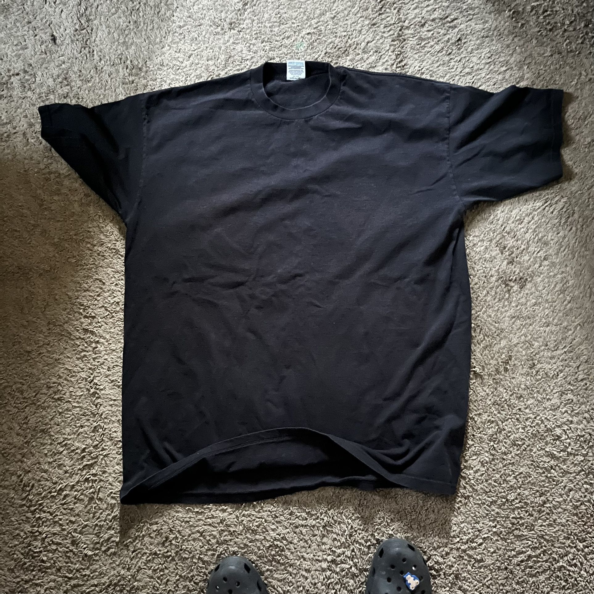 Men’s Black Pro-Club Shirt 5XL (Good Condition)