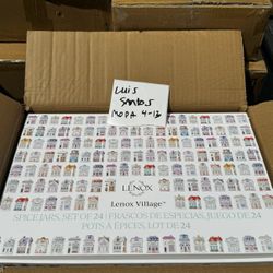 Lenox Village 24 Spice Set 