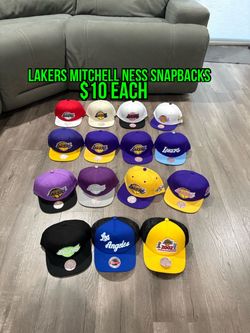 NBA Mitchell and ness Los Angeles lakers SnapBack hats