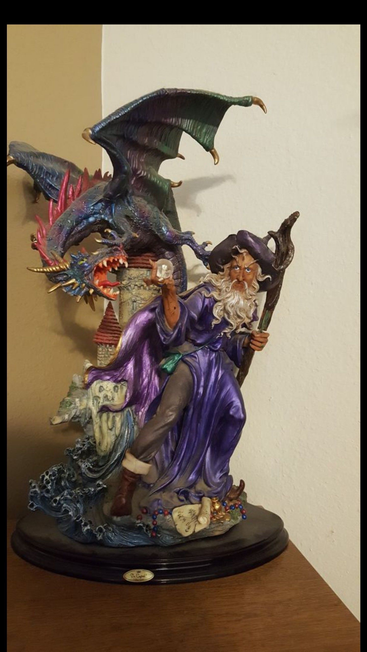 De Capoli Collection Dragon and Wizard
