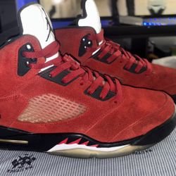 Jordan 5 Retro Raging Bull Red 