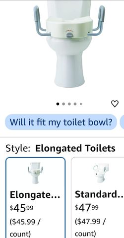 (NEW) MEDLINE RAISED TOILET SAFETY SEAT