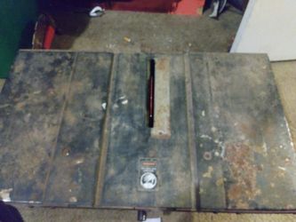 Black and decker 8"tablesaw