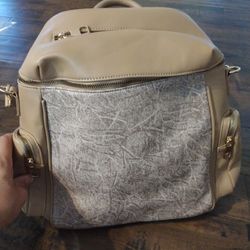 Brand New faux leather backpack 12*13*4 inches